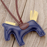 Luxury Handmade PU Leather Horse Key Chain - azponysolutions