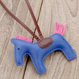 Luxury Handmade PU Leather Horse Key Chain - azponysolutions