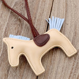 Luxury Handmade PU Leather Horse Key Chain - azponysolutions