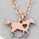Horse Lover Gift Racing Horse Necklace - azponysolutions