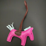Luxury Handmade PU Leather Horse Key Chain - azponysolutions