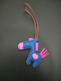Luxury Handmade PU Leather Horse Key Chain - azponysolutions