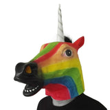 Horse and Unicorn Head Mask - azponysolutions