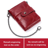 Leather Free Engraving Wallet - azponysolutions