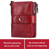 Leather Free Engraving Wallet - azponysolutions