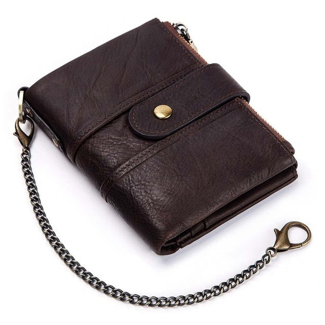 Genuine Leather Crazy Horse Wallet - azponysolutions