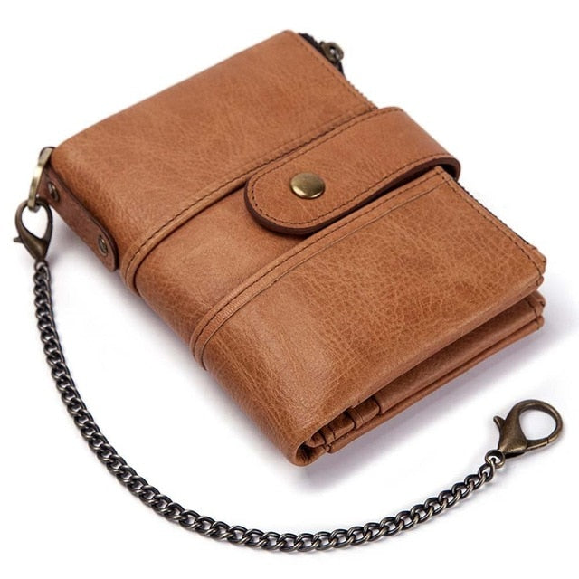 Genuine Leather Crazy Horse Wallet - azponysolutions