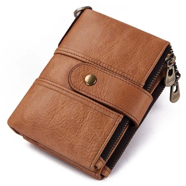 Genuine Leather Crazy Horse Wallet - azponysolutions
