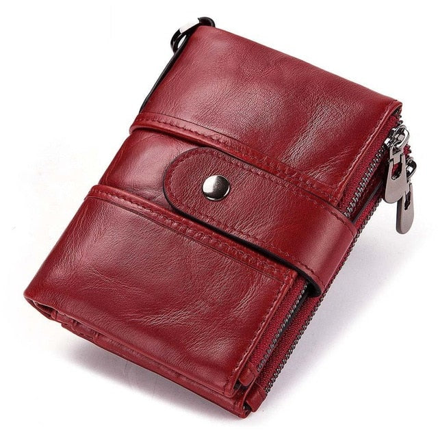 Genuine Leather Crazy Horse Wallet - azponysolutions
