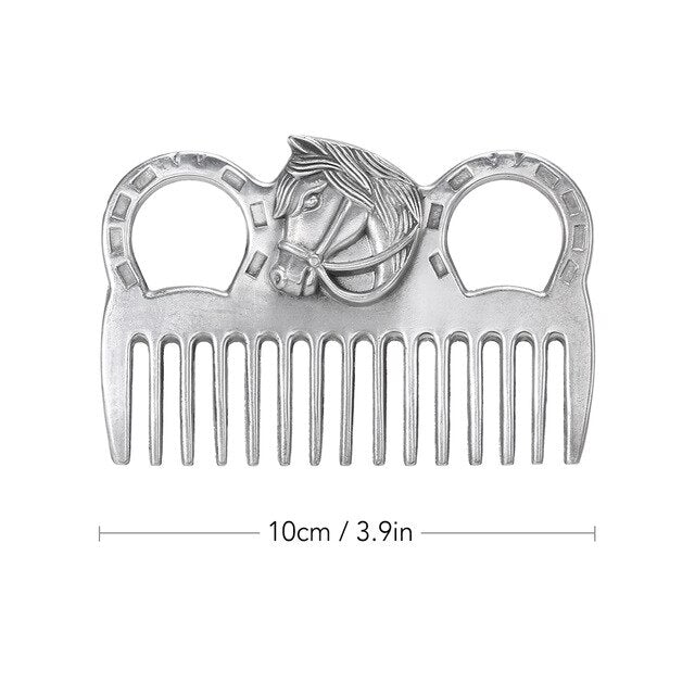 Aluminum Alloy Horse Comb - azponysolutions