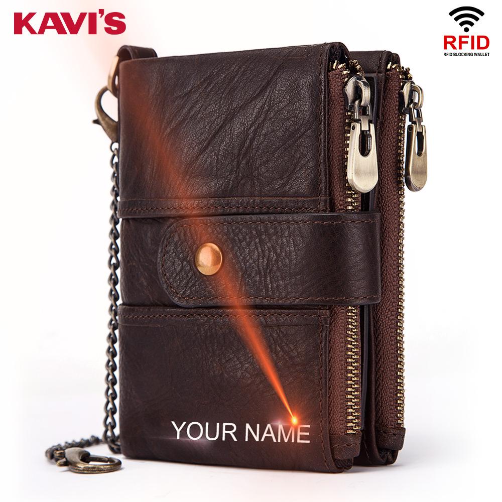 Leather Free Engraving Wallet - azponysolutions