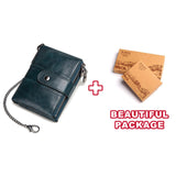 Genuine Leather Crazy Horse Wallet - azponysolutions