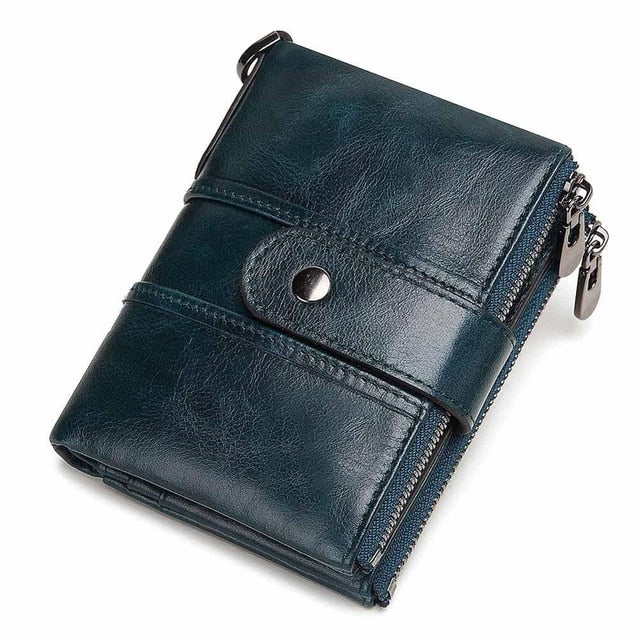 Genuine Leather Crazy Horse Wallet - azponysolutions