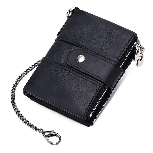Genuine Leather Crazy Horse Wallet - azponysolutions