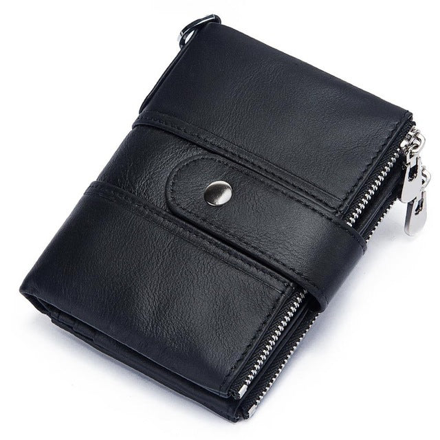Genuine Leather Crazy Horse Wallet - azponysolutions
