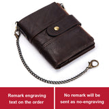 Leather Free Engraving Wallet - azponysolutions