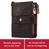 Leather Free Engraving Wallet - azponysolutions