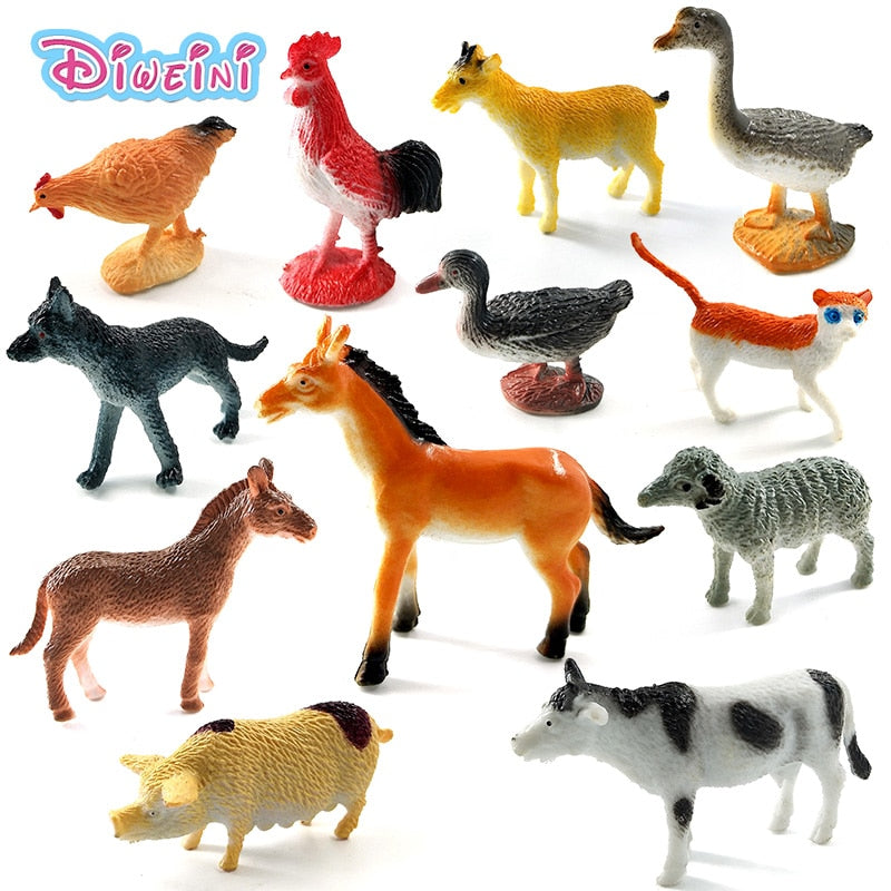 Farm animal model action figure - azponysolutions