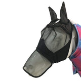 Horse Detachable Mesh Mask With Nasal Cover - azponysolutions